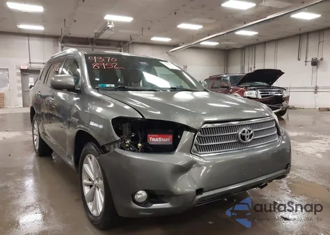 2009 Toyota Highlander Hybrid Limited from USA, damaged, VIN JTEEW44A892033677